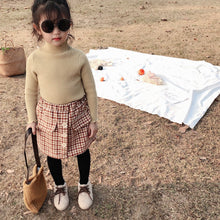 將圖片載入圖庫檢視器 【Y93334】女童毛衣2019新款秋冬韓版針織打底衫柔軟水晶紗毛衣打底-20191028
