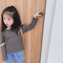 將圖片載入圖庫檢視器 【Y202031】兒童春季新款韓版寬鬆T恤男女寶寶卡通印花打底衫長袖T恤-20200220
