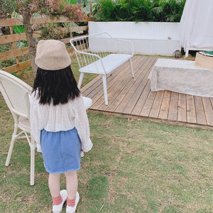 【Y202037】2020春季新款韓版女童全蕾絲打底衫花朵鏤空甜美打底上衣-20200220