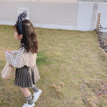將圖片載入圖庫檢視器 【Y202015】2020春季新款韓版小愛心雪紡衫女童寶寶洋氣百搭氣質襯衫-20200220
