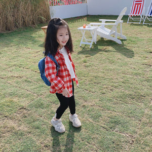 【Y202031】兒童春季新款韓版寬鬆T恤男女寶寶卡通印花打底衫長袖T恤-20200220