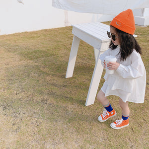 【Y20202】女童2020新款春季新款韓版洋氣襯衫寶寶蛋糕上衣兒童襯衫-20200304