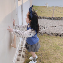 將圖片載入圖庫檢視器 【Y202015】2020春季新款韓版小愛心雪紡衫女童寶寶洋氣百搭氣質襯衫-20200220
