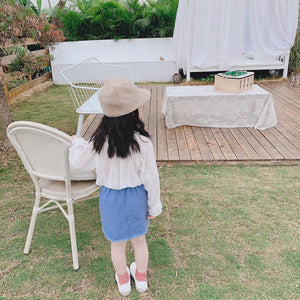 【Y202037】2020春季新款韓版女童全蕾絲打底衫花朵鏤空甜美打底上衣-20200220
